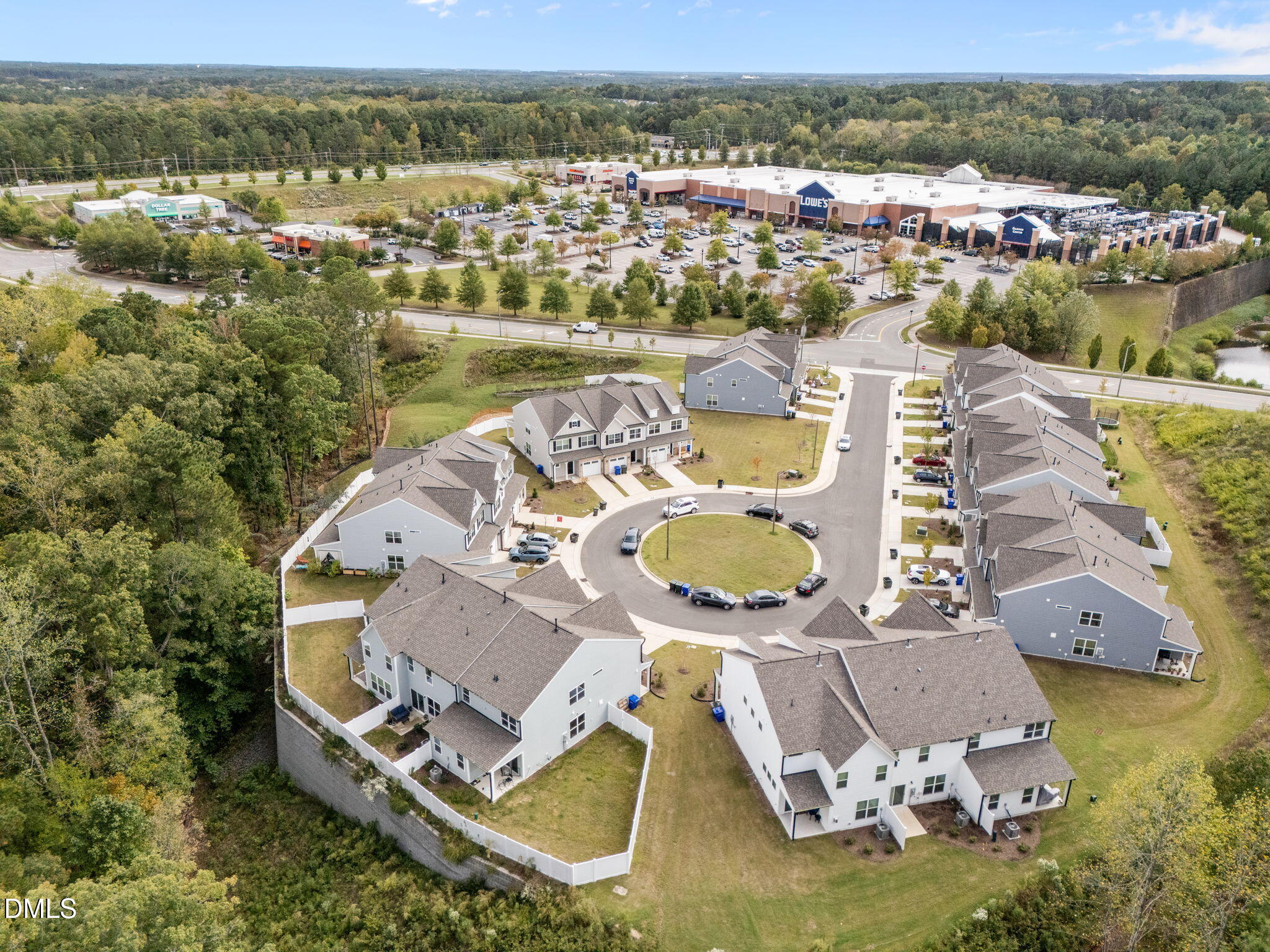 1031 Culloden Circle Durham, NC 27713 - Photo 4 of 50 an aerial view of residential houses with outdoor space