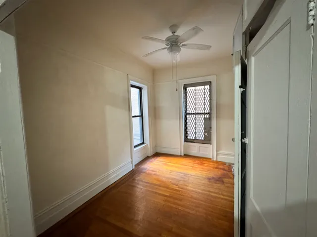 a view of an empty room with window