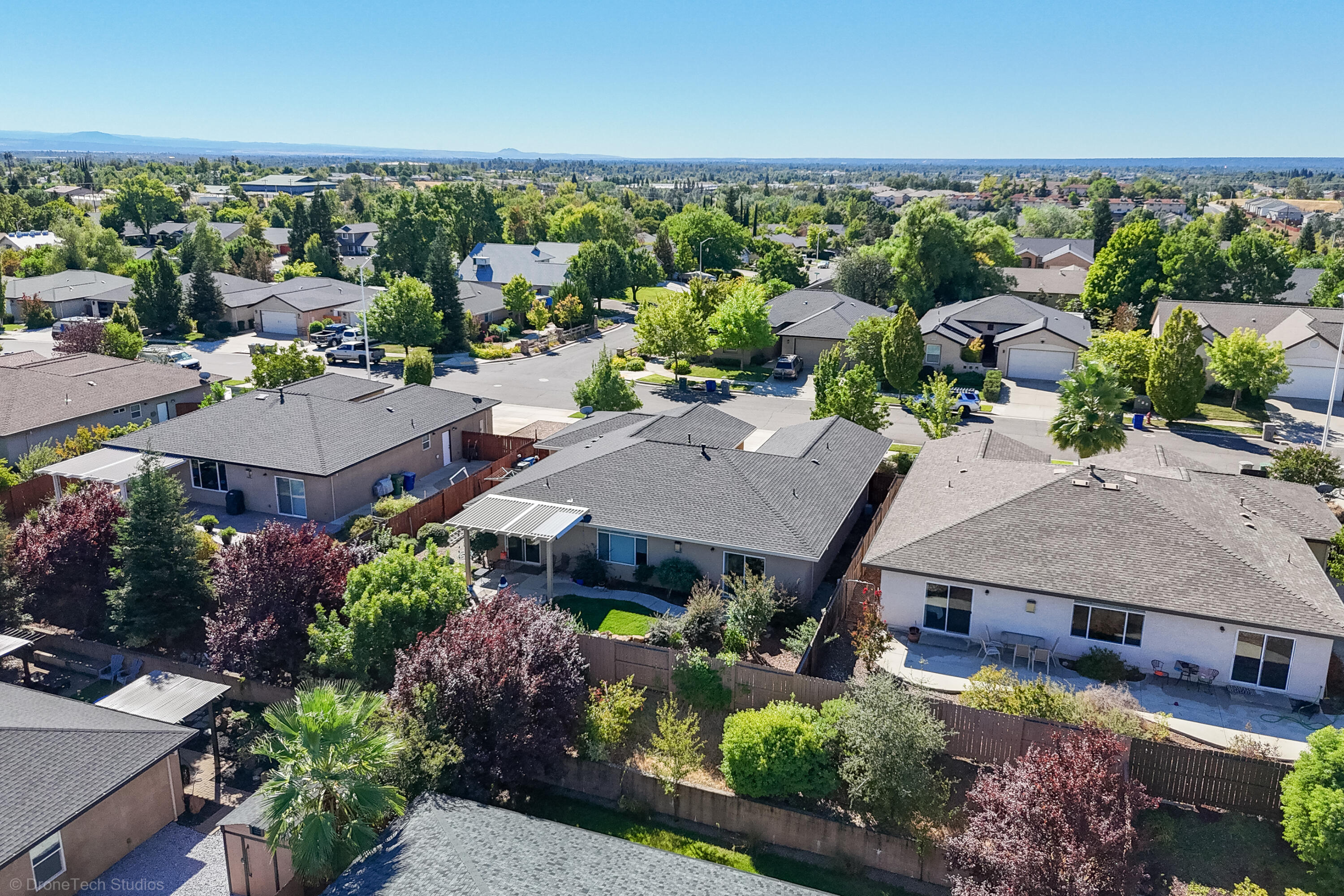 580 Grants Pass Place Redding, CA 96003 - Photo 7 of 31 Drone View 1-12