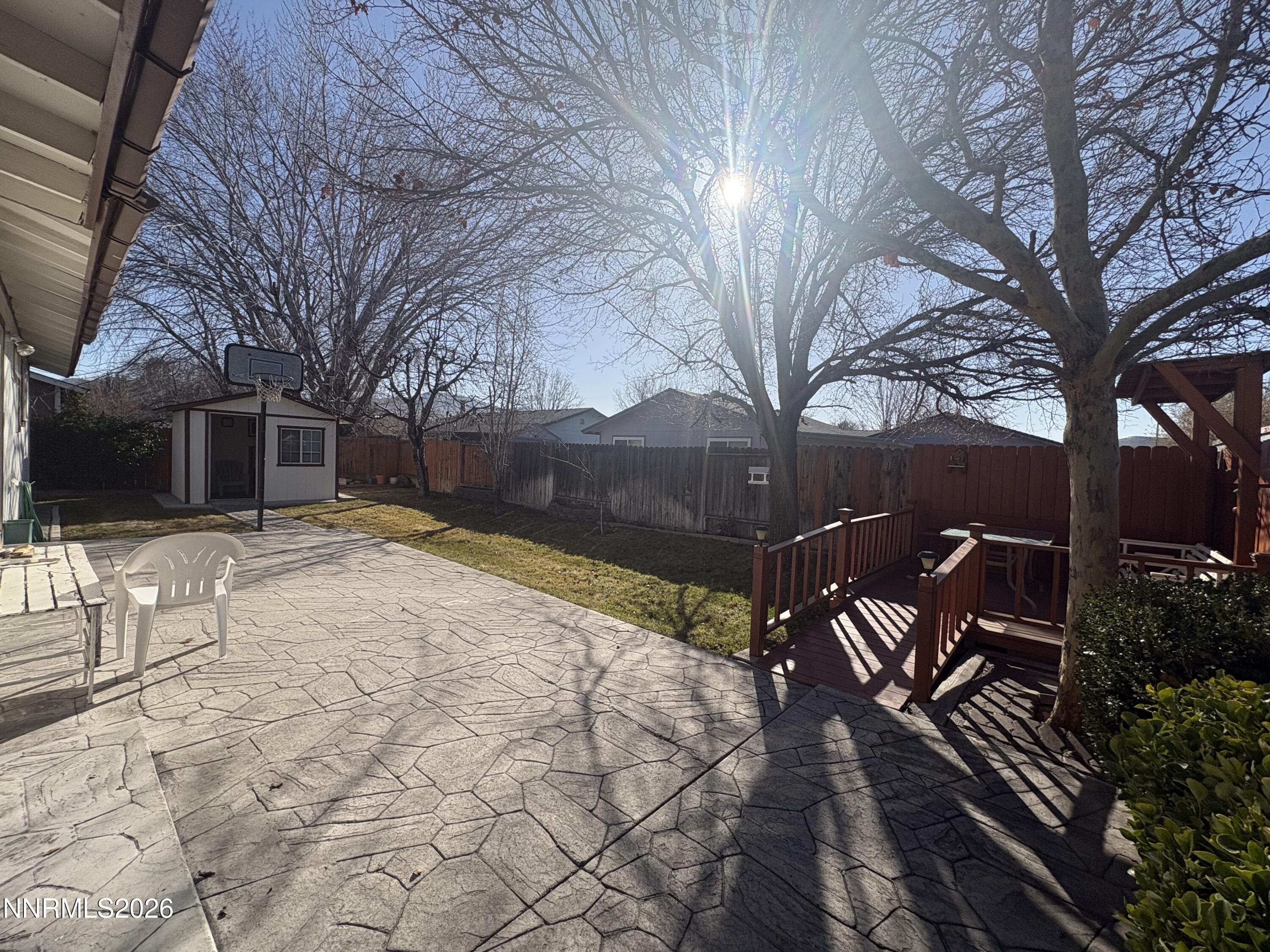4330 Valdez Way Reno, NV 89502 - Photo 28 of 35 a view of a backyard with sitting area