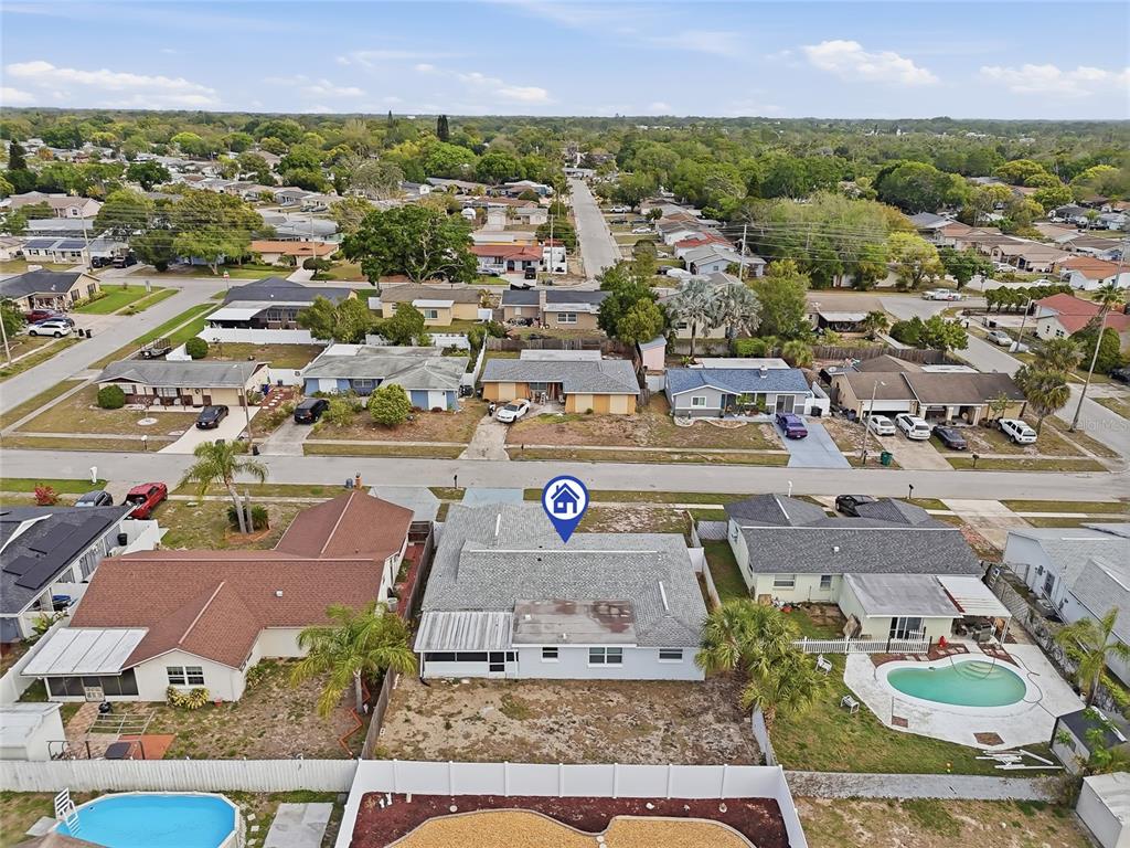 6302 Diamond Drive New Port Richey, FL 34653 - Photo 41 of 43 an aerial view of a city with lots of residential buildings