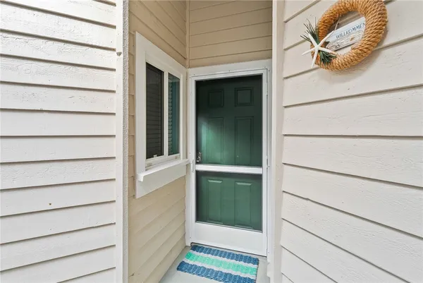 a view of closet area