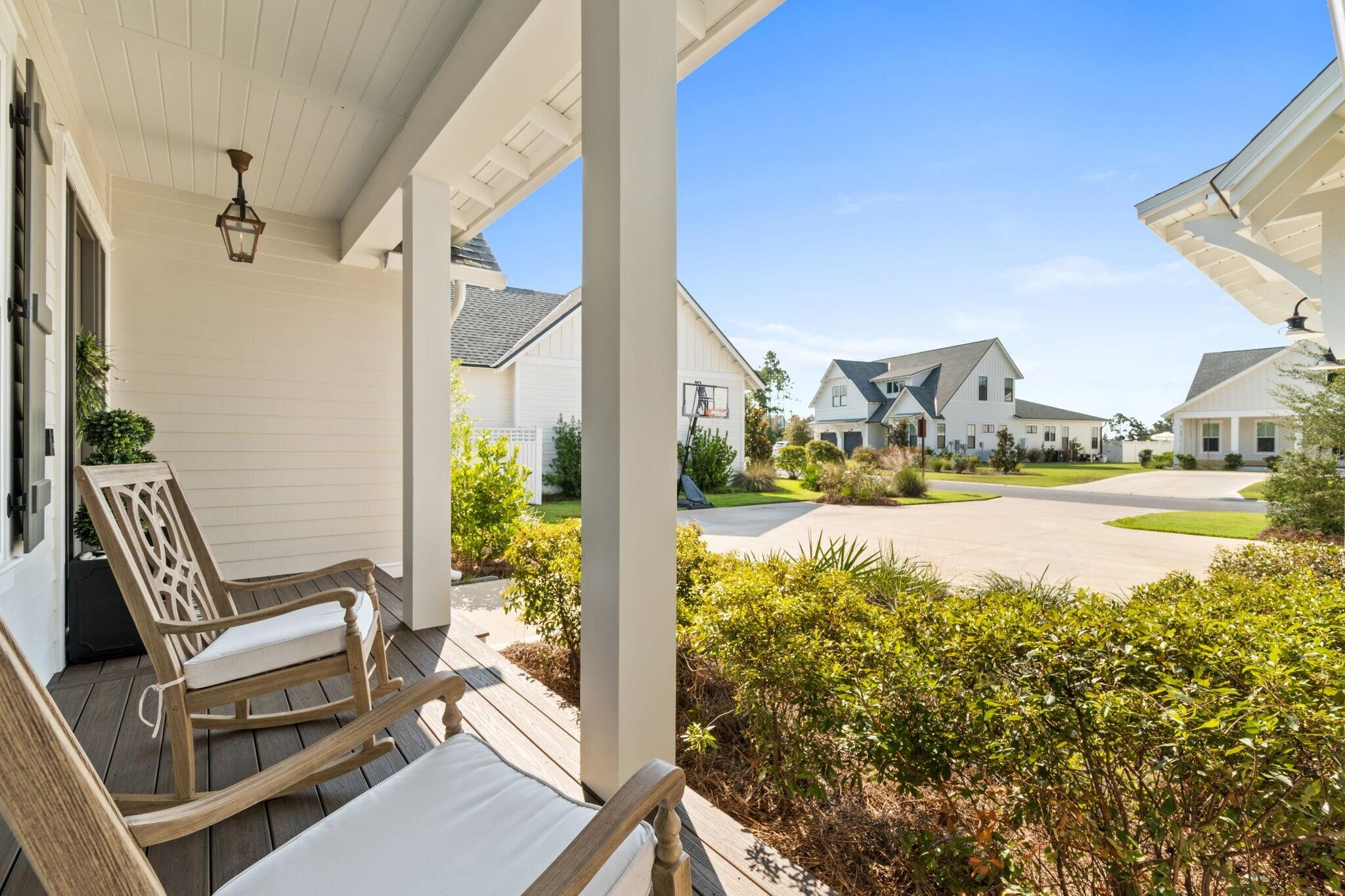 30 West Firethorn Cir Inlet Beach Inlet Beach, FL 32461 - Photo 7 of 72 Front porch out