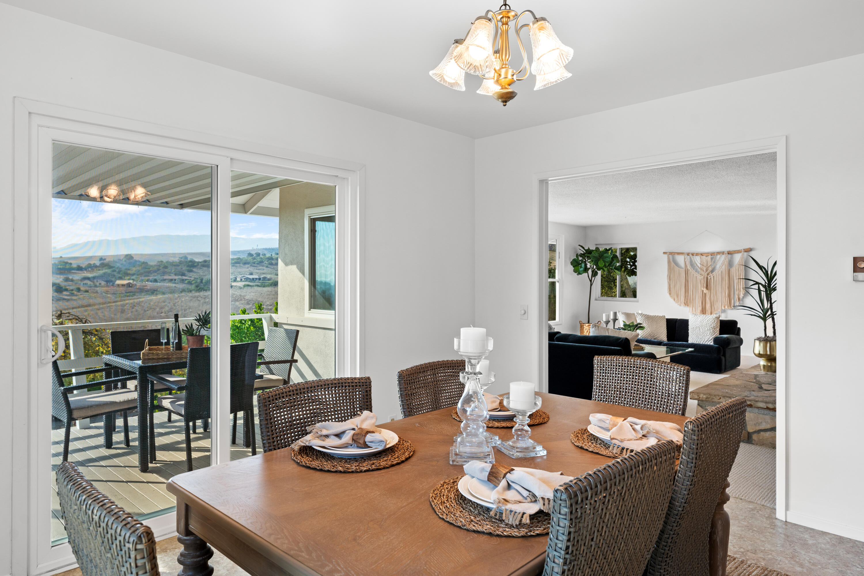 3919 Antone Road Santa Barbara, CA 93110 - Photo 15 of 47 Dining to covered patio