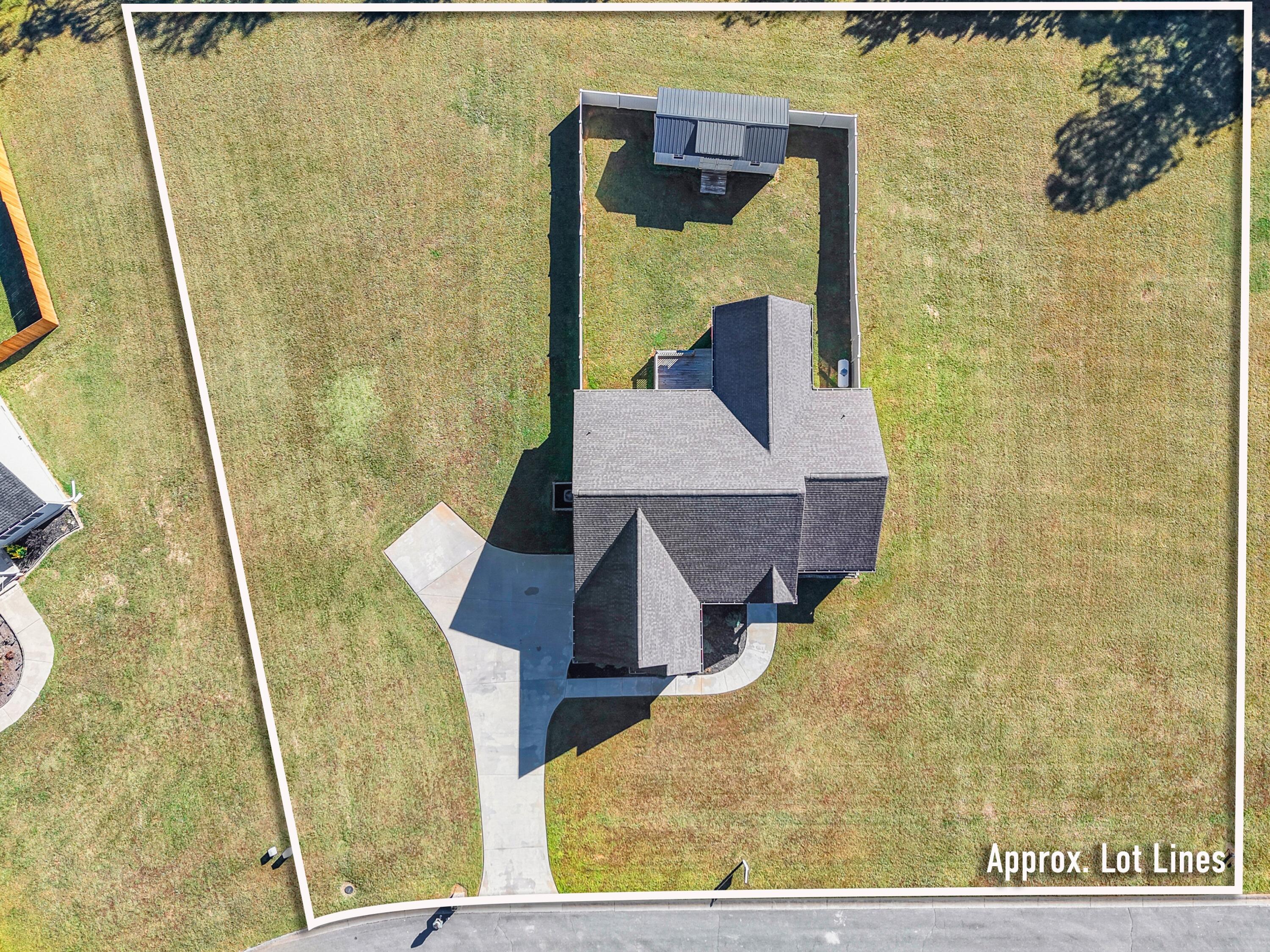 134 Farm View Circle Rock Spring, GA 30739 - Photo 3 of 33 LOT LINES