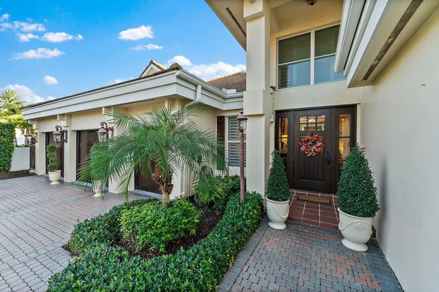 a front view of a house with a shower