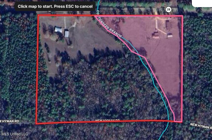 589 Simpson Highway 28 West Pinola, MS 39149 - Photo 3 of 11 Aerial