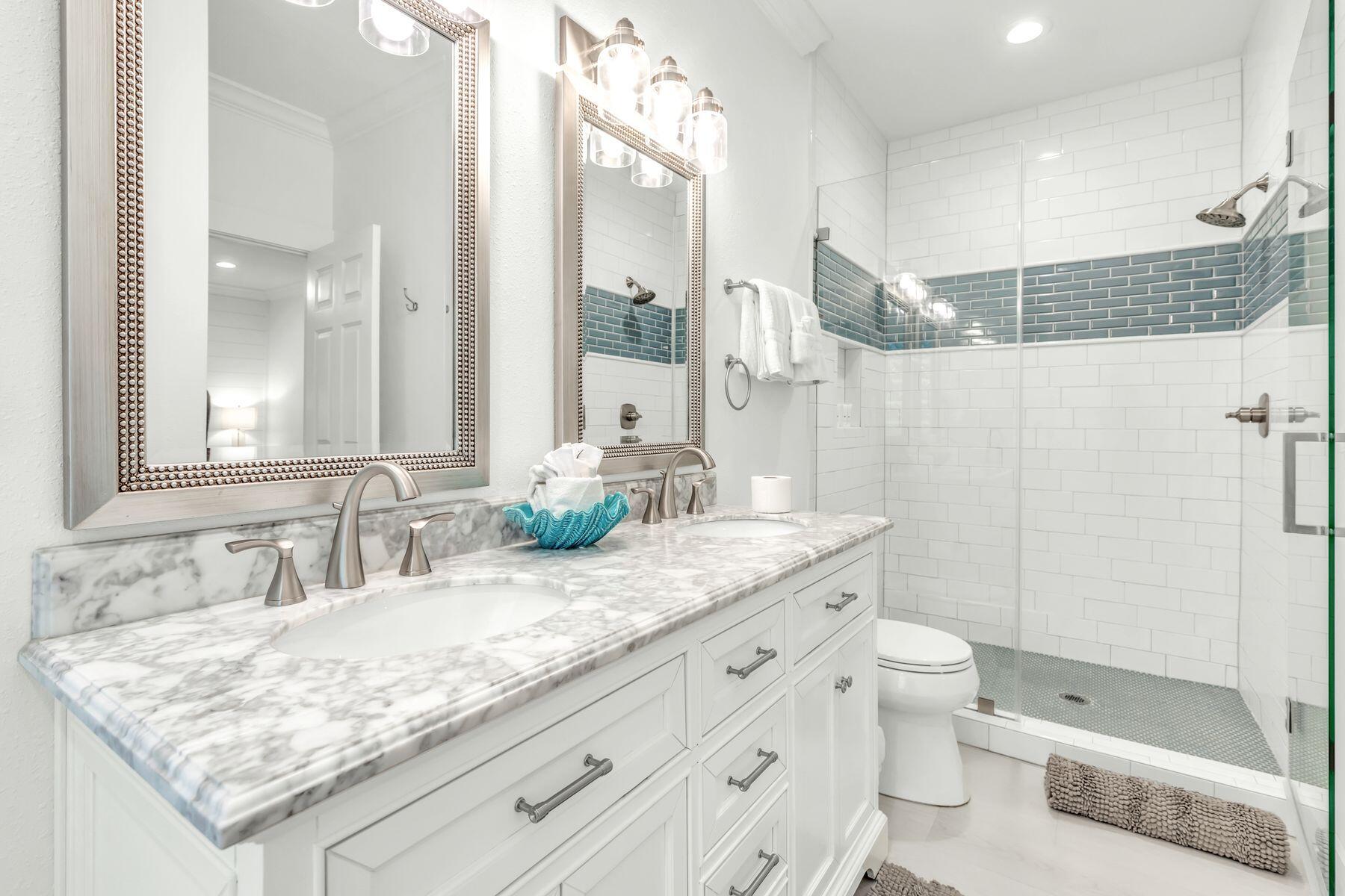 119 Clareon Drive Inlet Beach, FL 32461 - Photo 14 of 32 Primary Bath w/ Separate Shower
