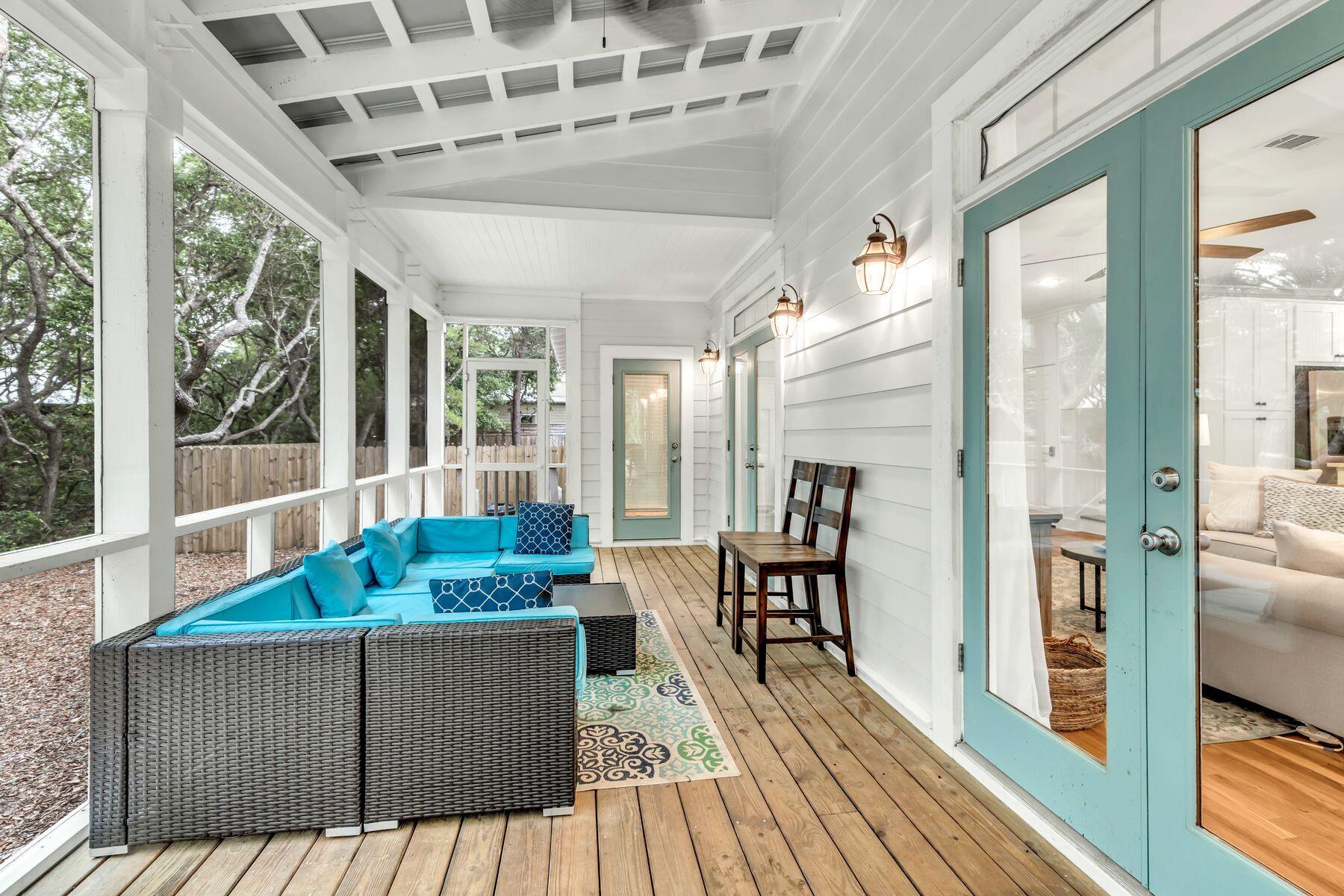 119 Clareon Drive Inlet Beach, FL 32461 - Photo 6 of 32 Large Screened Porch