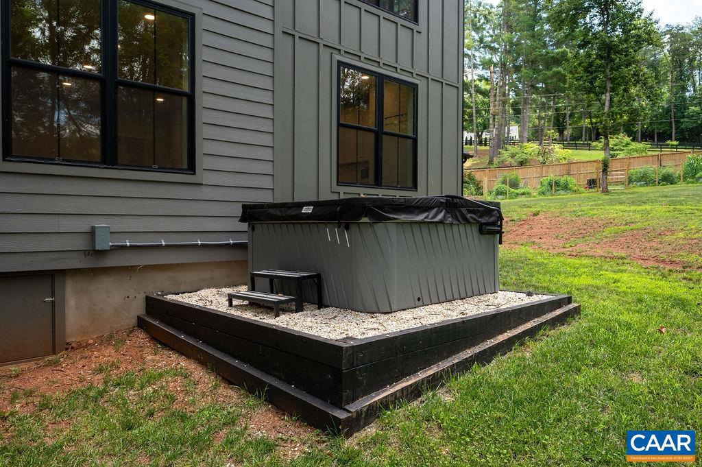 92 Key W Drive Charlottesville, VA 22911 - Photo 25 of 27 a view of a backyard with sitting area