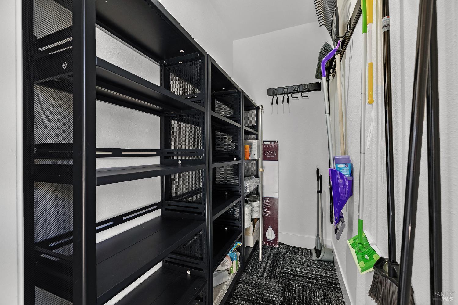 36 Bridle Path Lane Novato, CA 94945 - Photo 24 of 30 Storage closet that comes with shelving and racks