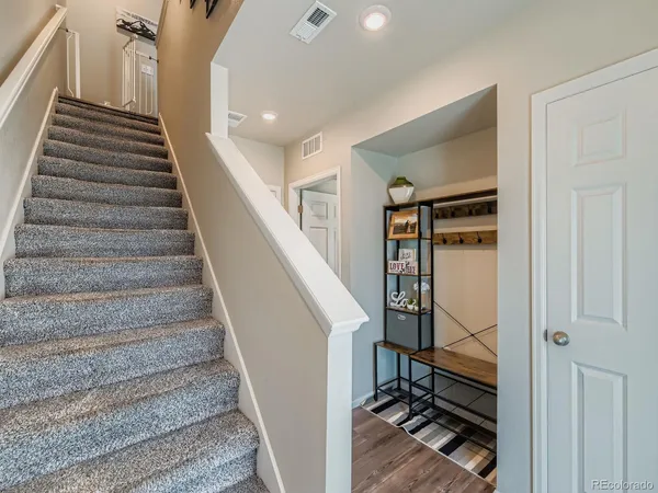 a view of entryway and hall