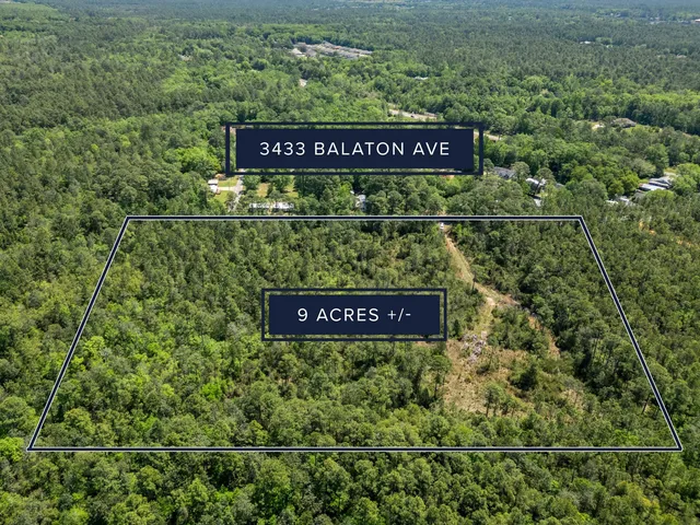 a view of a house with a lush green forest