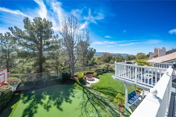 an aerial view of residential house with outdoor space
