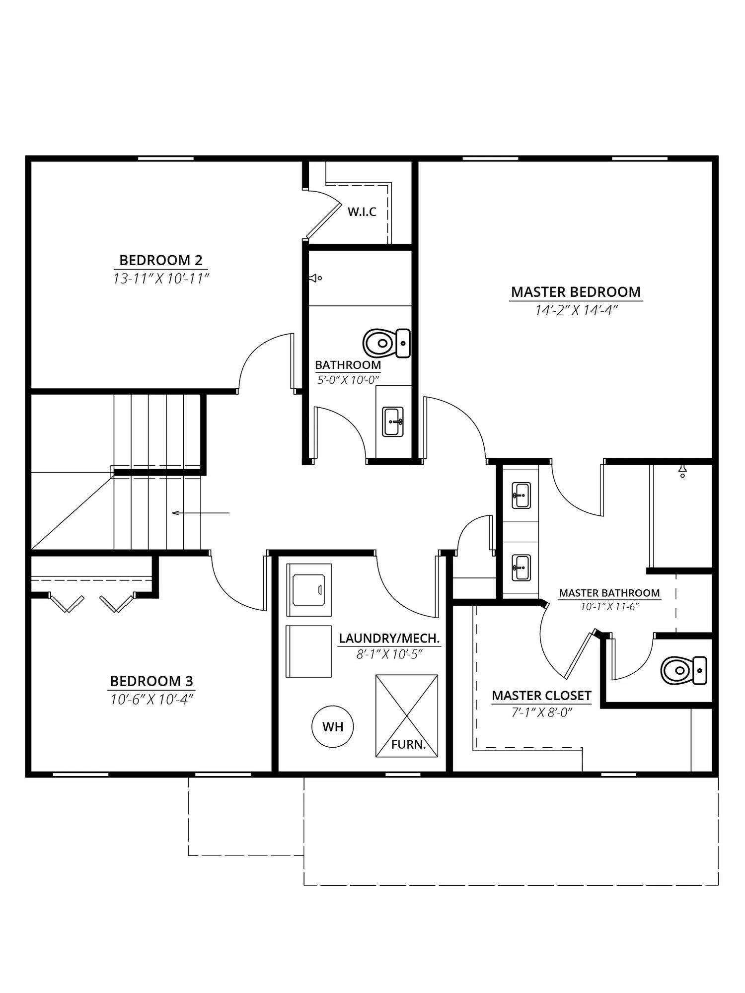 2515 Clinton Way Jackson, MI 49201 - Photo 34 of 34 Natick-Second-Floor_result