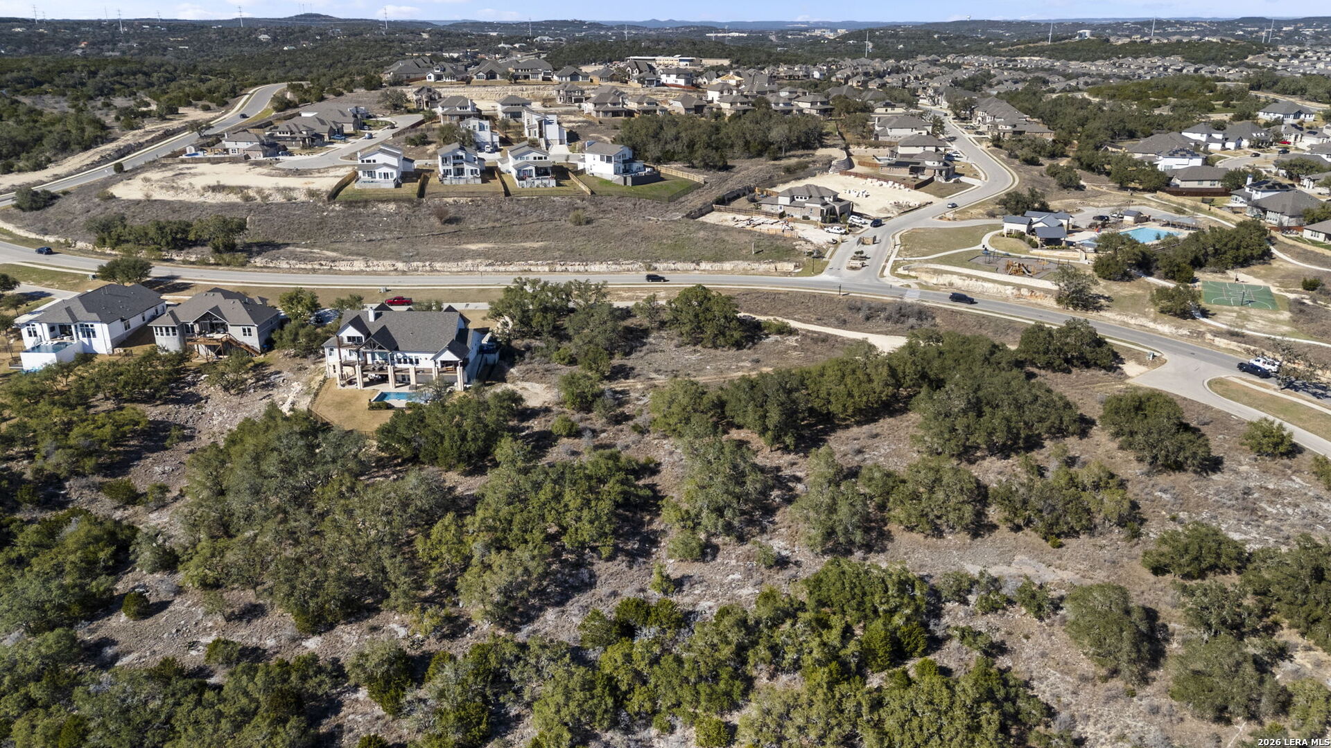 31045 Johnson Way Bulverde, TX 78163 - Photo 3 of 19 an aerial view of residential houses with outdoor space