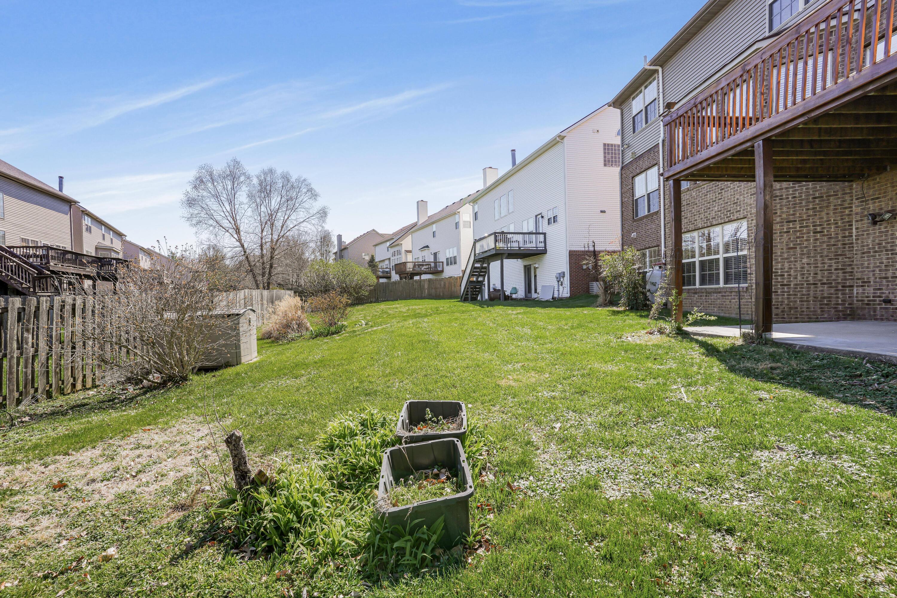 4357 Rivard Lane Lexington, KY 40509 - Photo 74 of 86 Large backyard is partially fenced