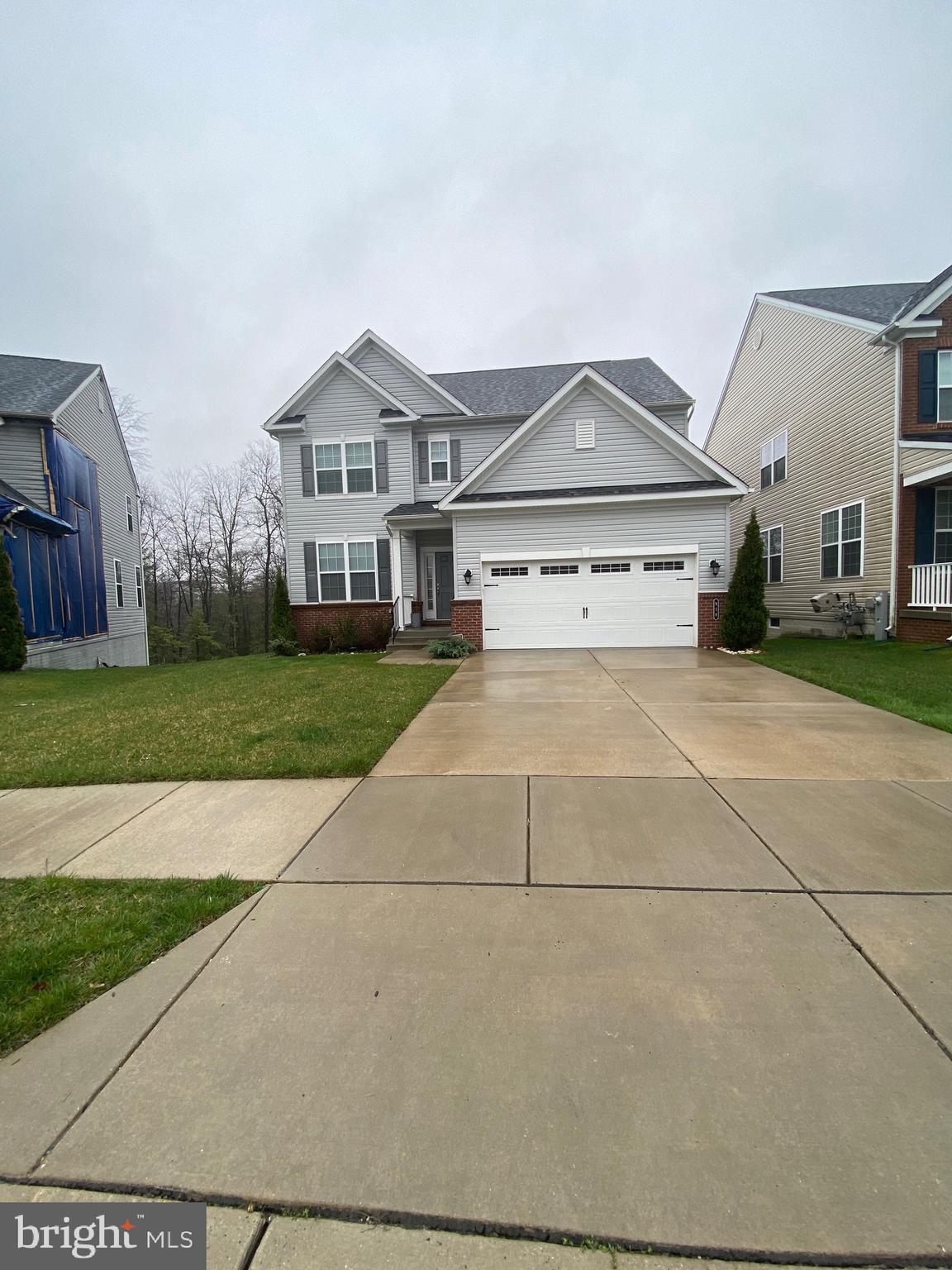 a view of house and garden