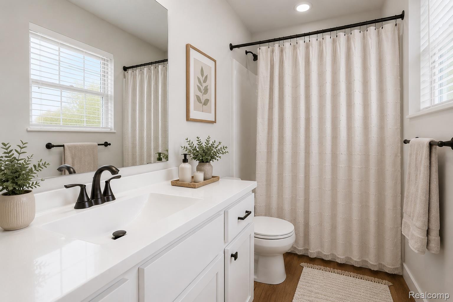 1230 Lockes Street Howell, MI 48843 - Photo 25 of 27 Virtually Staged – Bathroom