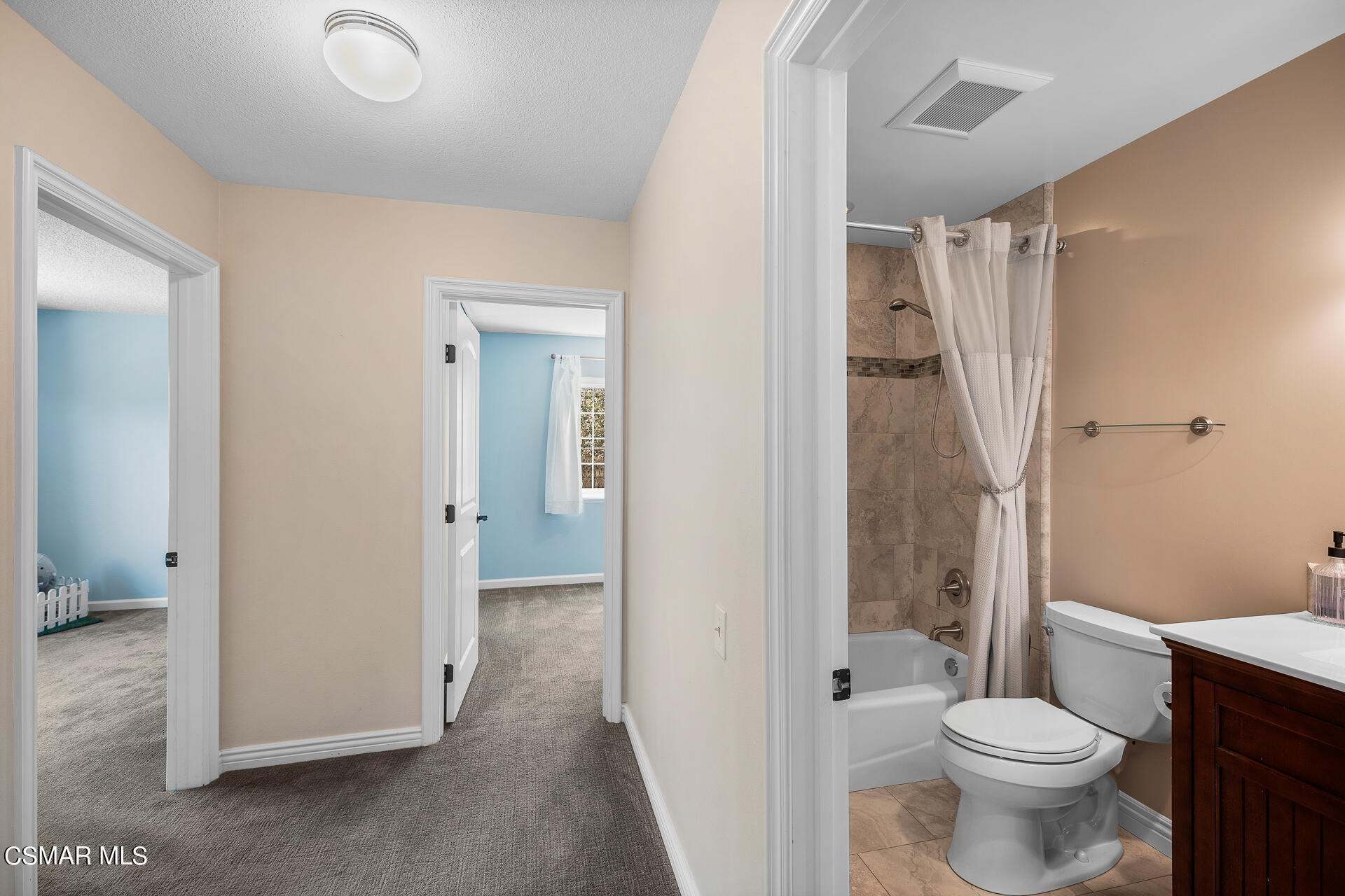 3092 Big Sky Drive Thousand Oaks, CA 91360 - Photo 10 of 66 a bathroom with a toilet and a shower
