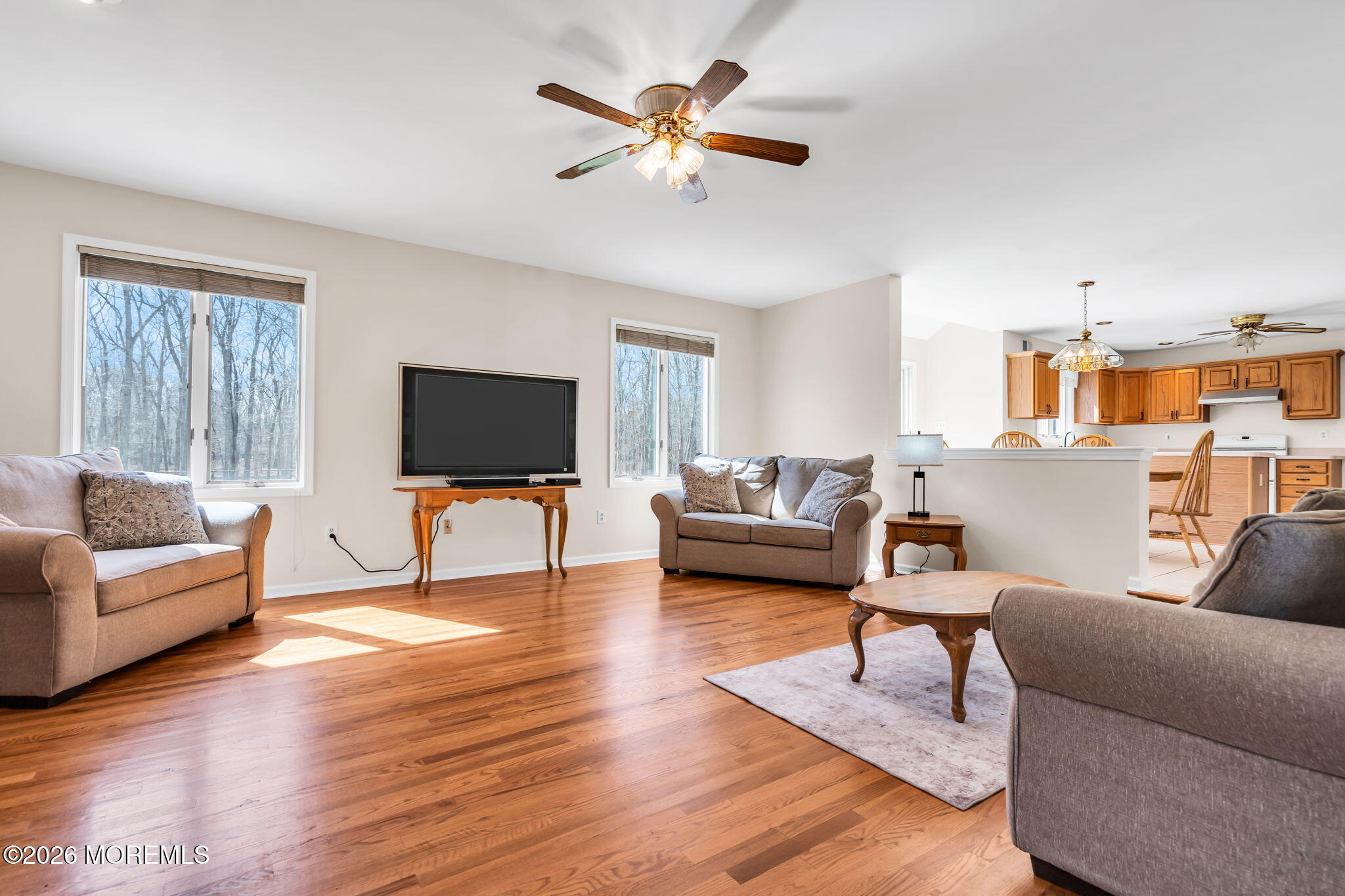 250 Bent Hook Road Toms River, NJ 08755 - Photo 15 of 63 a living room with furniture and a flat screen tv
