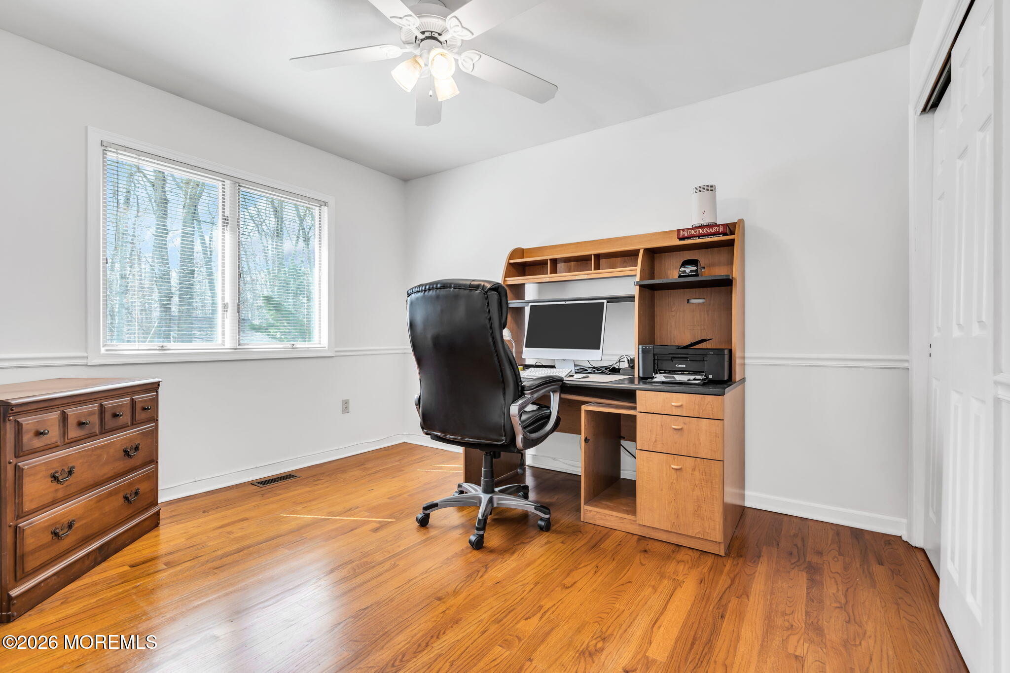 250 Bent Hook Road Toms River, NJ 08755 - Photo 26 of 63 a view of workspace with wooden floor windows