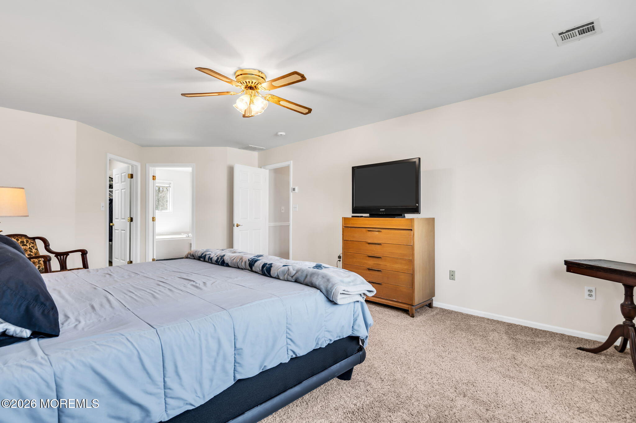 250 Bent Hook Road Toms River, NJ 08755 - Photo 33 of 63 a bedroom with a bed and a flat screen tv