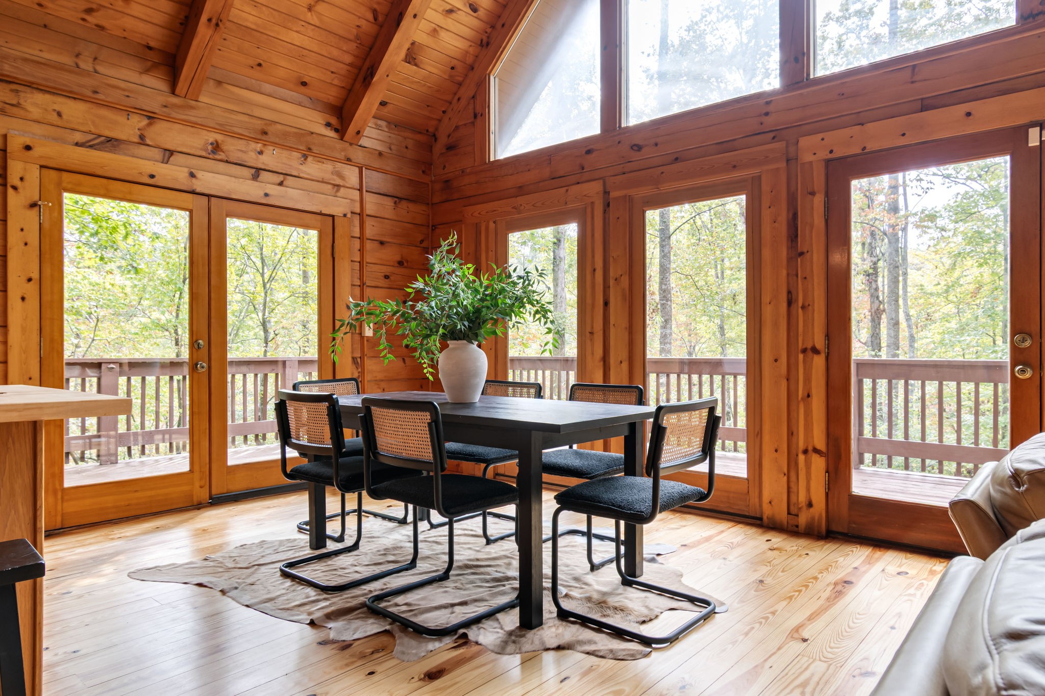 5740 North Lick Creek Road Franklin, TN 37064 - Photo 25 of 100 a view of a dining room with furniture window and wooden floor