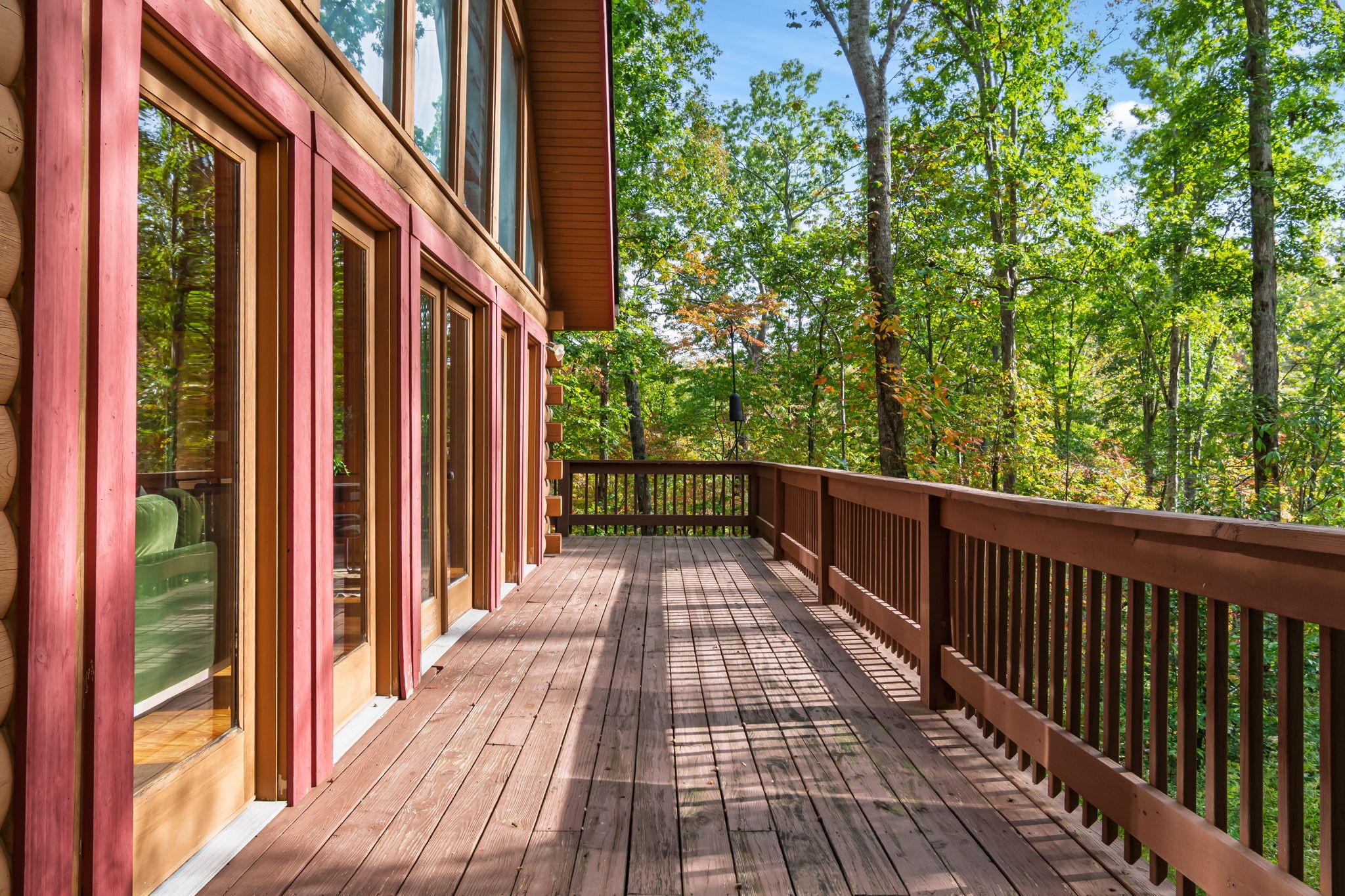 5740 North Lick Creek Road Franklin, TN 37064 - Photo 69 of 100 a view of balcony with wooden floor