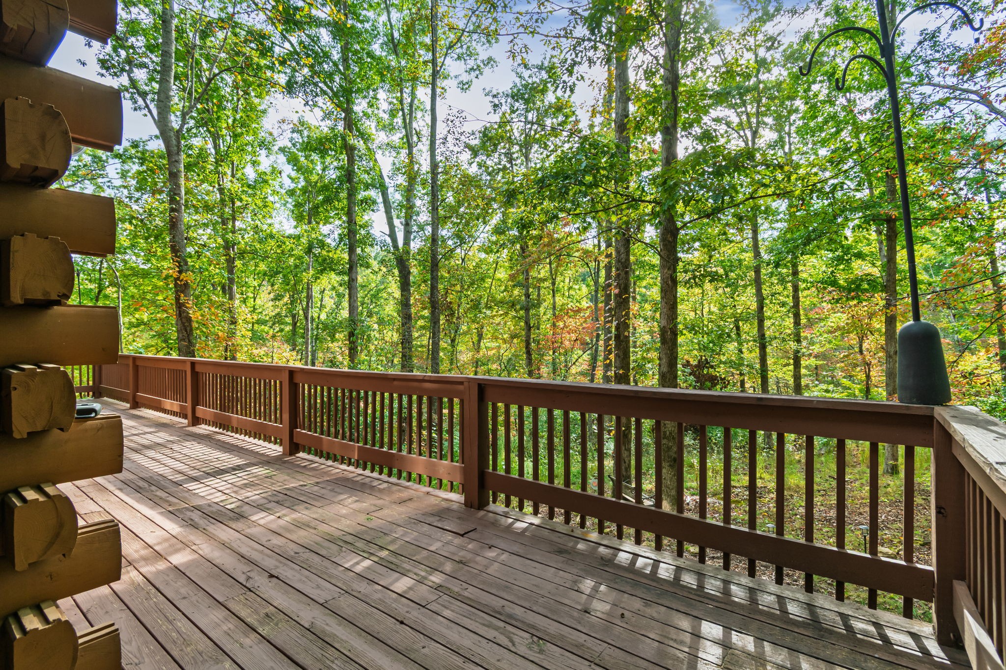 5740 North Lick Creek Road Franklin, TN 37064 - Photo 74 of 100 a view of balcony with wooden floor and outdoor seating