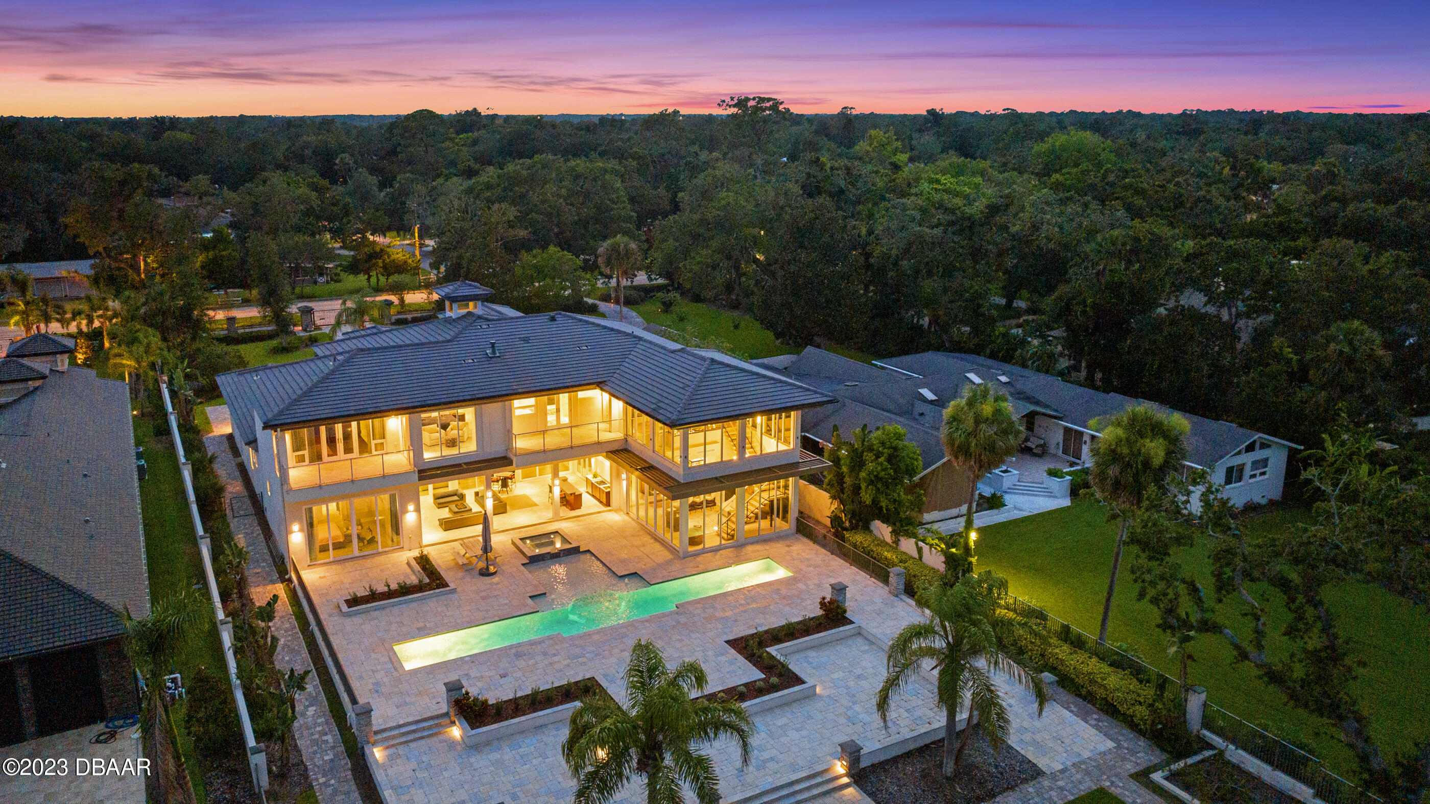 437 North Beach Street Ormond Beach, FL 32174 - Photo 5 of 162 an aerial view of a house with a yard