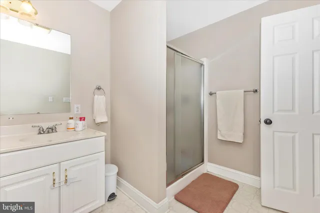 a view of a balcony with wooden floor