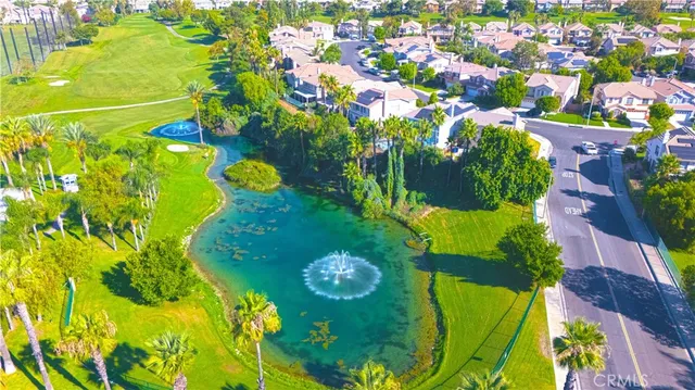 a view of a lake with a mountain in the background