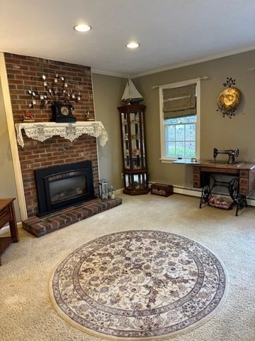 54 Frazier Way Barnstable, MA 02648 - Photo 13 of 31 an entryway with fireplace and window