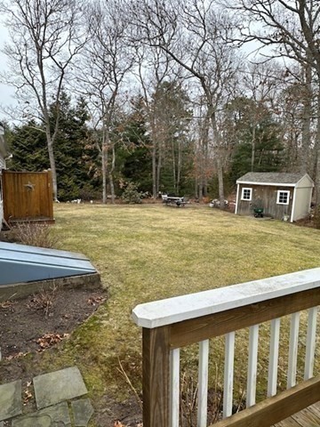 54 Frazier Way Barnstable, MA 02648 - Photo 6 of 31 a view of swimming pool with trees in background