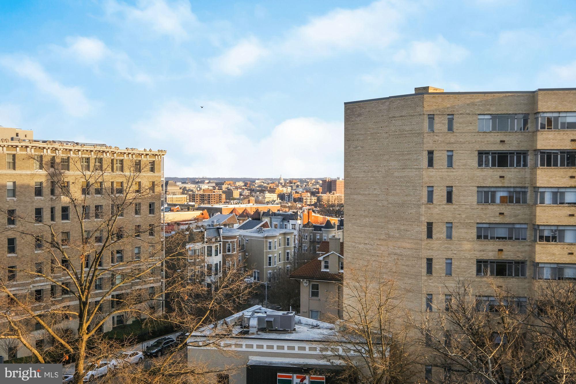1901 Columbia Road Northwest, Unit 603 Washington, DC 20009 - Photo 14 of 21 Capitol Dome View from the Living Room!