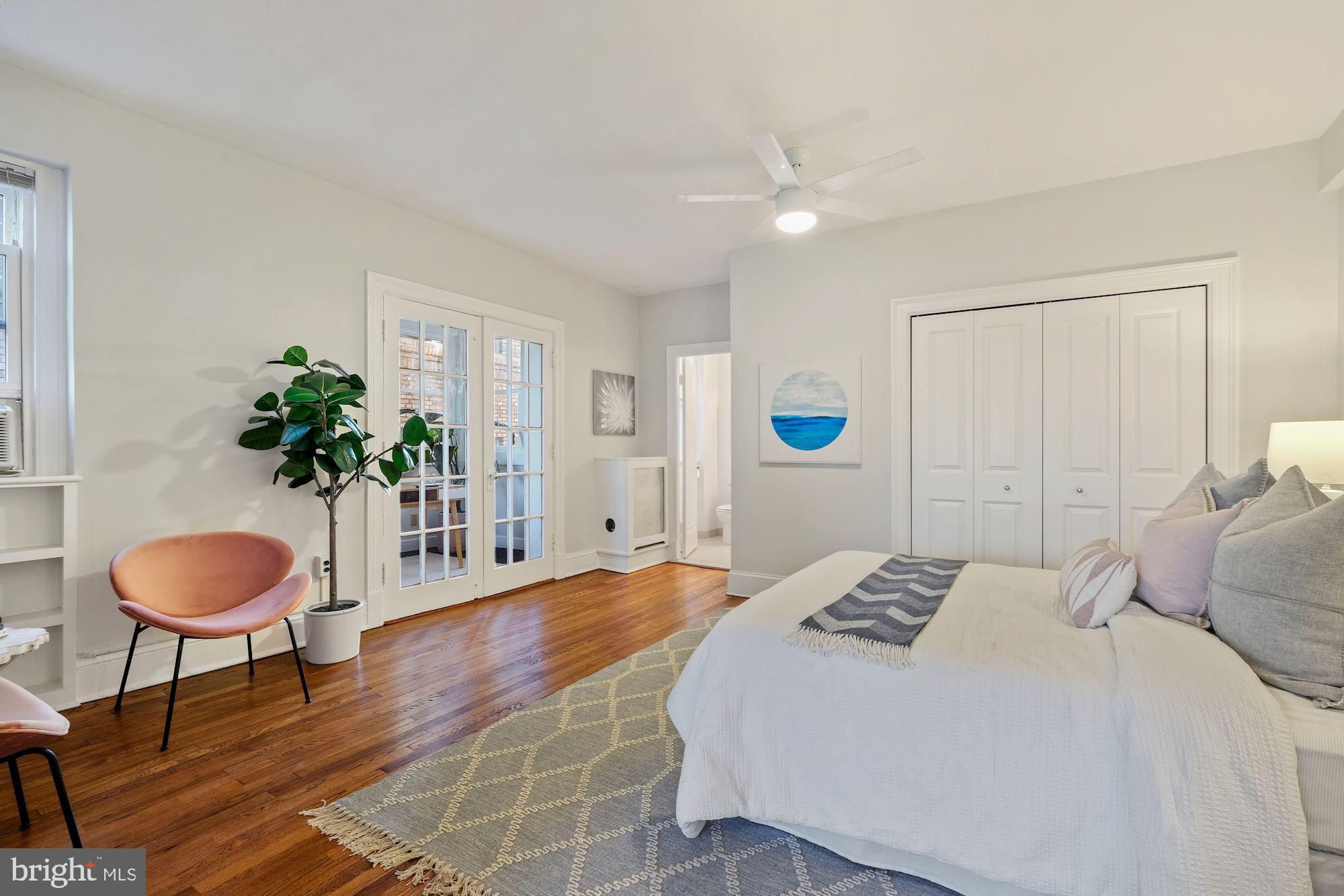 1901 Columbia Road Northwest, Unit 603 Washington, DC 20009 - Photo 8 of 21 Large Bedroom & Closet