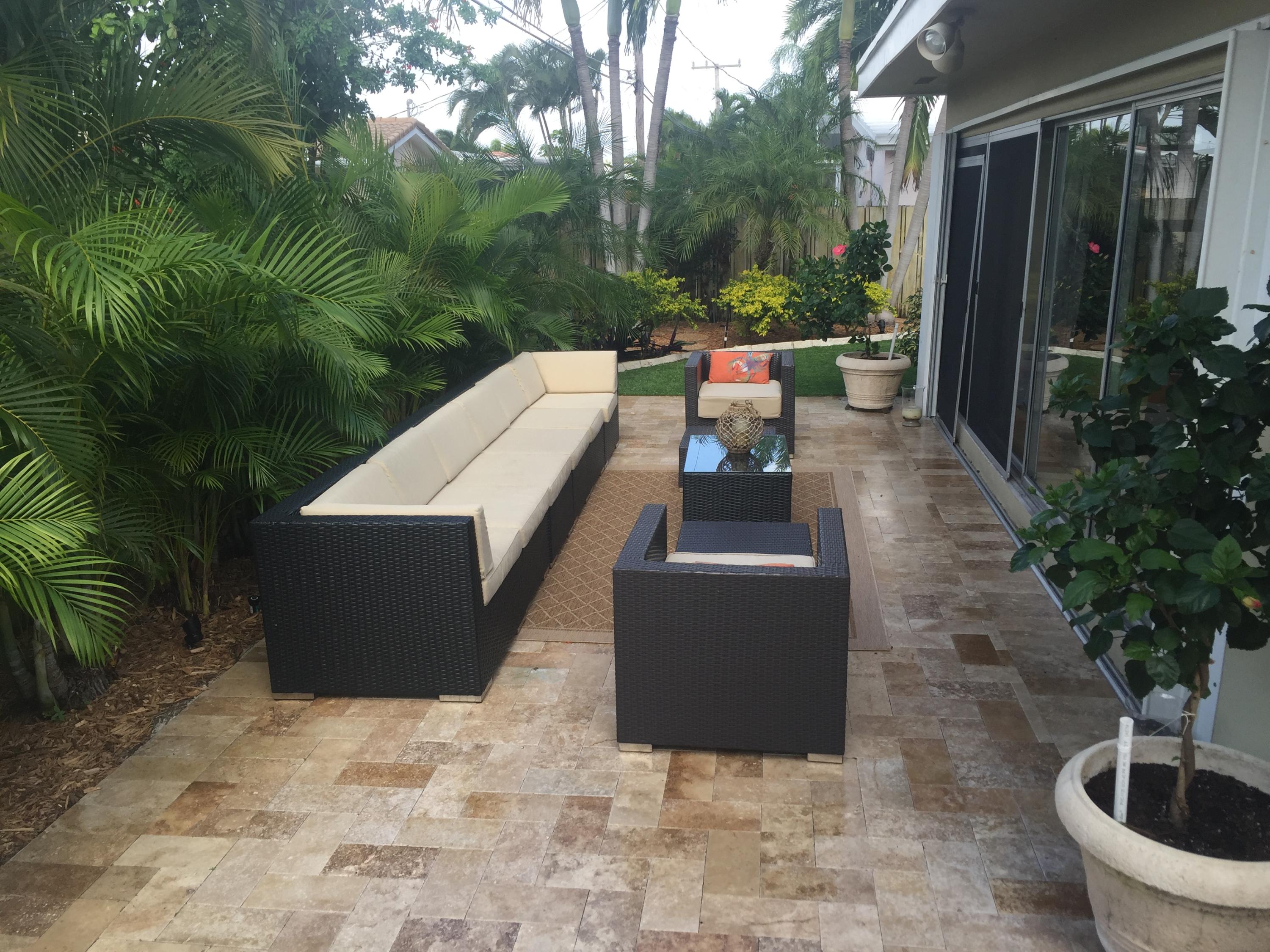5811 Northeast 21st Road Fort Lauderdale, FL 33308 - Photo 18 of 22 back yard