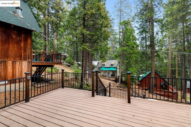 a view of a roof deck