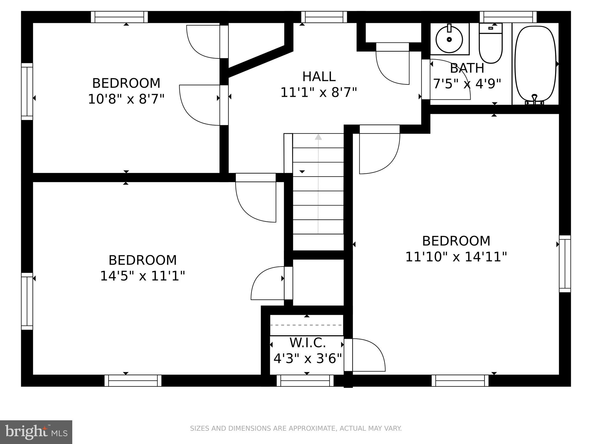9618 Sutherland Road Silver Spring, MD 20901 - Photo 26 of 52 Sleeping Level: 3 BR/1 full BA. Hardwood floors