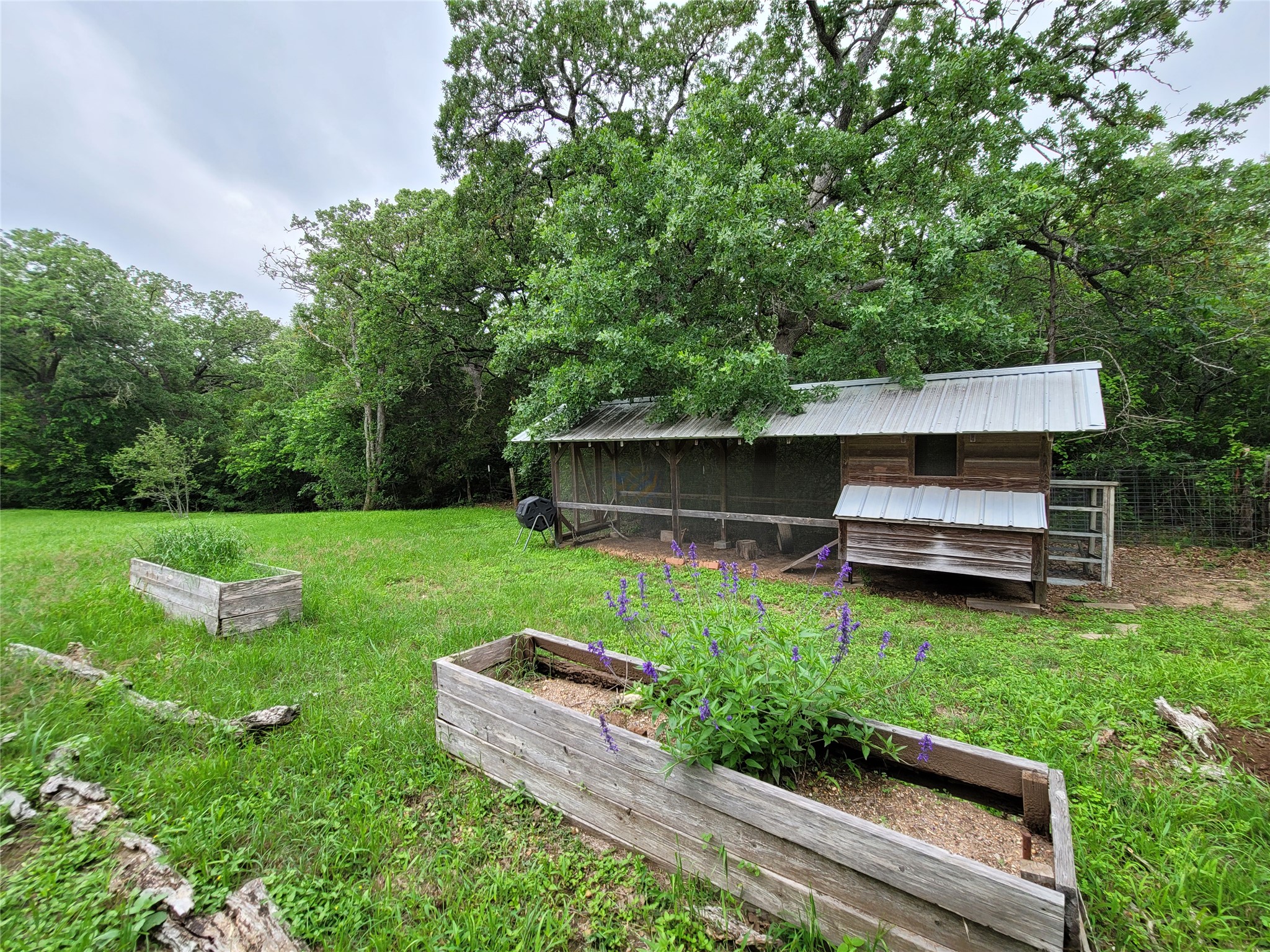 281 Earl Callahan Road, Unit A Cedar Creek, TX 78612 - Photo 38 of 39 a garden view with a seating space