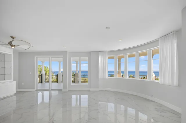 a room with furniture