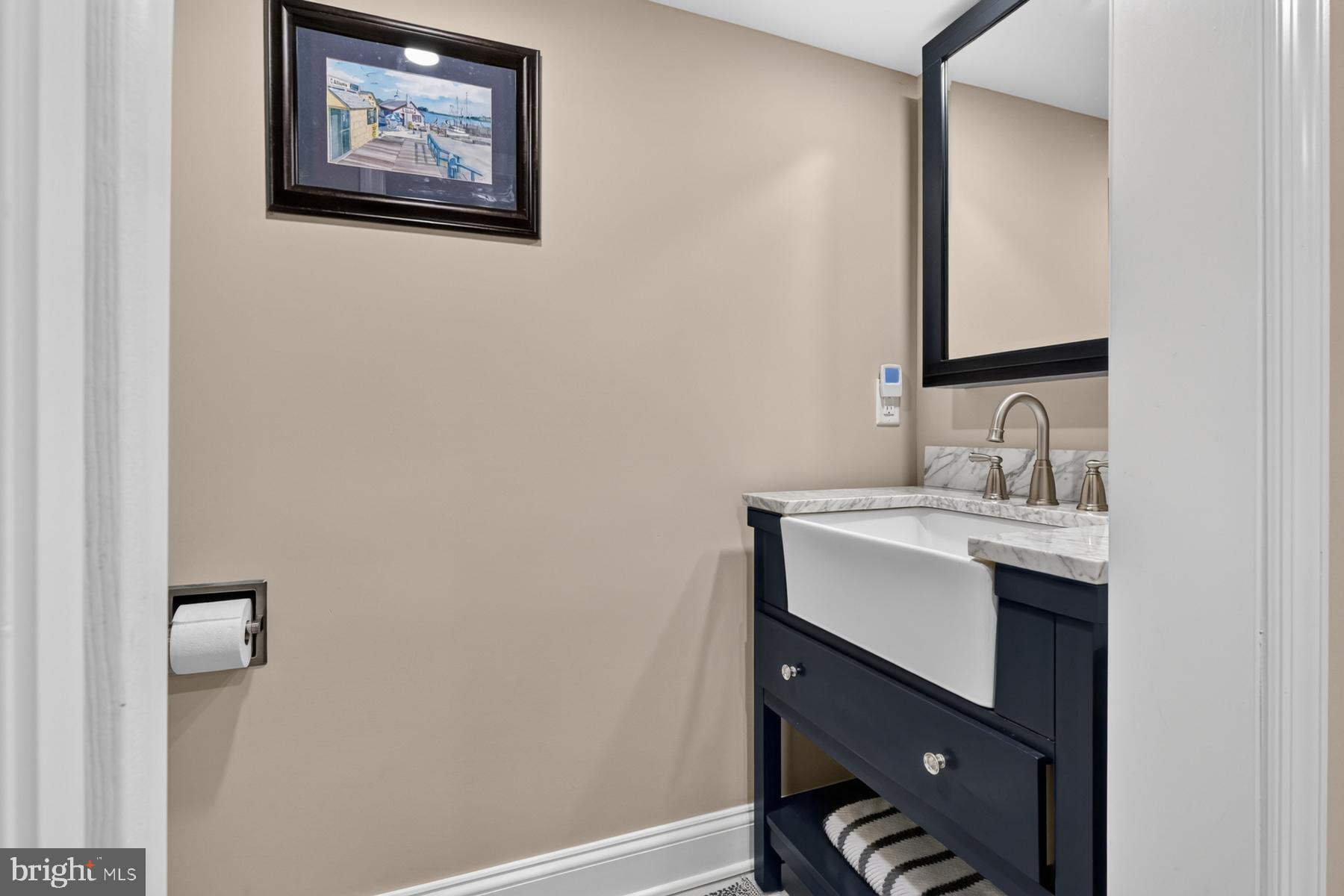 718 Dill Road Severna Park, MD 21146 - Photo 46 of 50 Renovated half bath off rec room