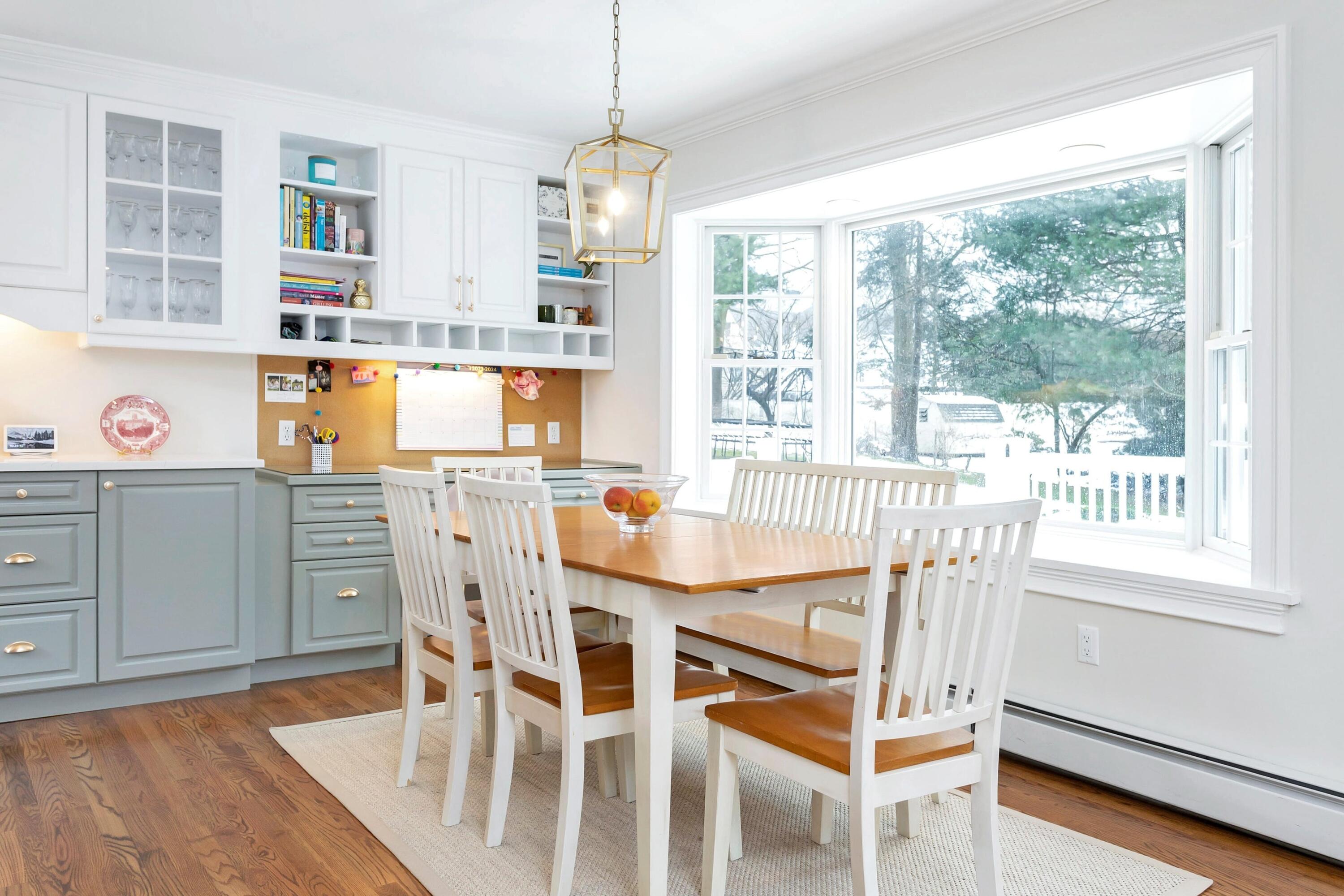 2 Red Barn Road Darien, CT 06820 - Photo 14 of 38 a dining room with furniture window wooden floor