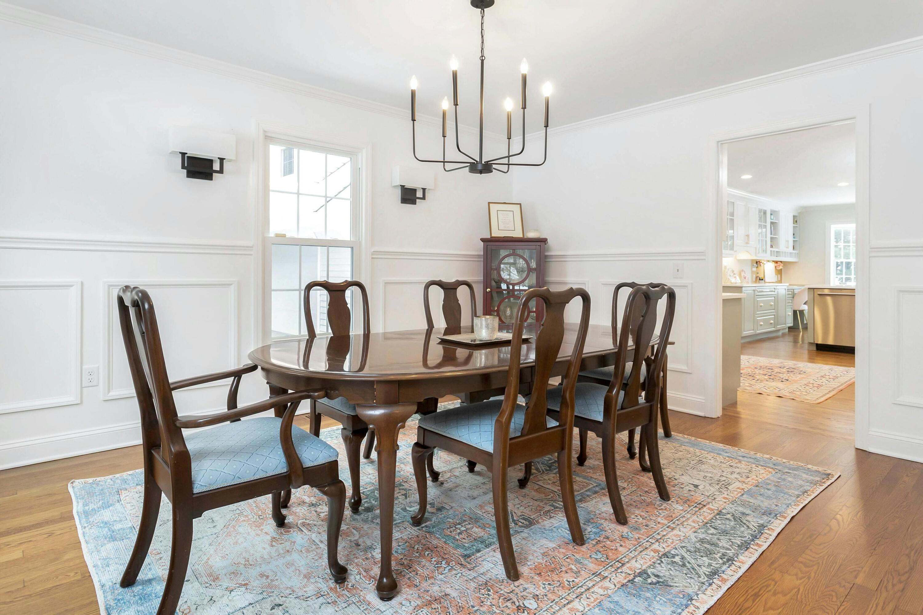 2 Red Barn Road Darien, CT 06820 - Photo 7 of 38 a view of a dining room with furniture