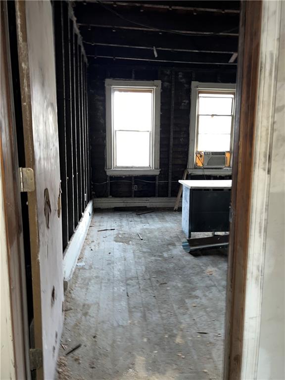 1150 Goettmann Street Pittsburgh, PA 15212 - Photo 31 of 49 a view of empty room with a fireplace and a window