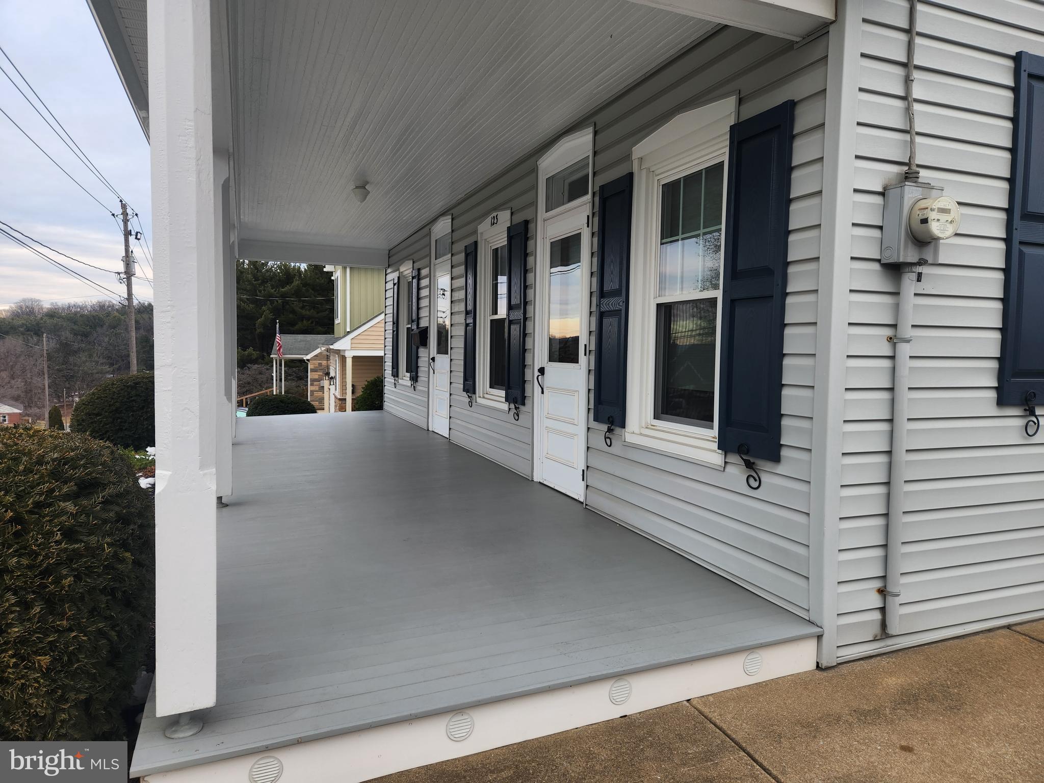 123 North 11th Street Akron, PA 17501 - Photo 2 of 43 a view of a building from a balcony