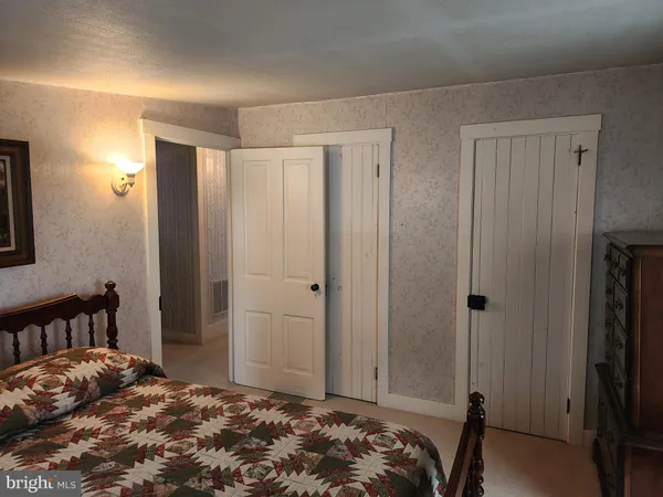 a view of a bathroom from a bathroom