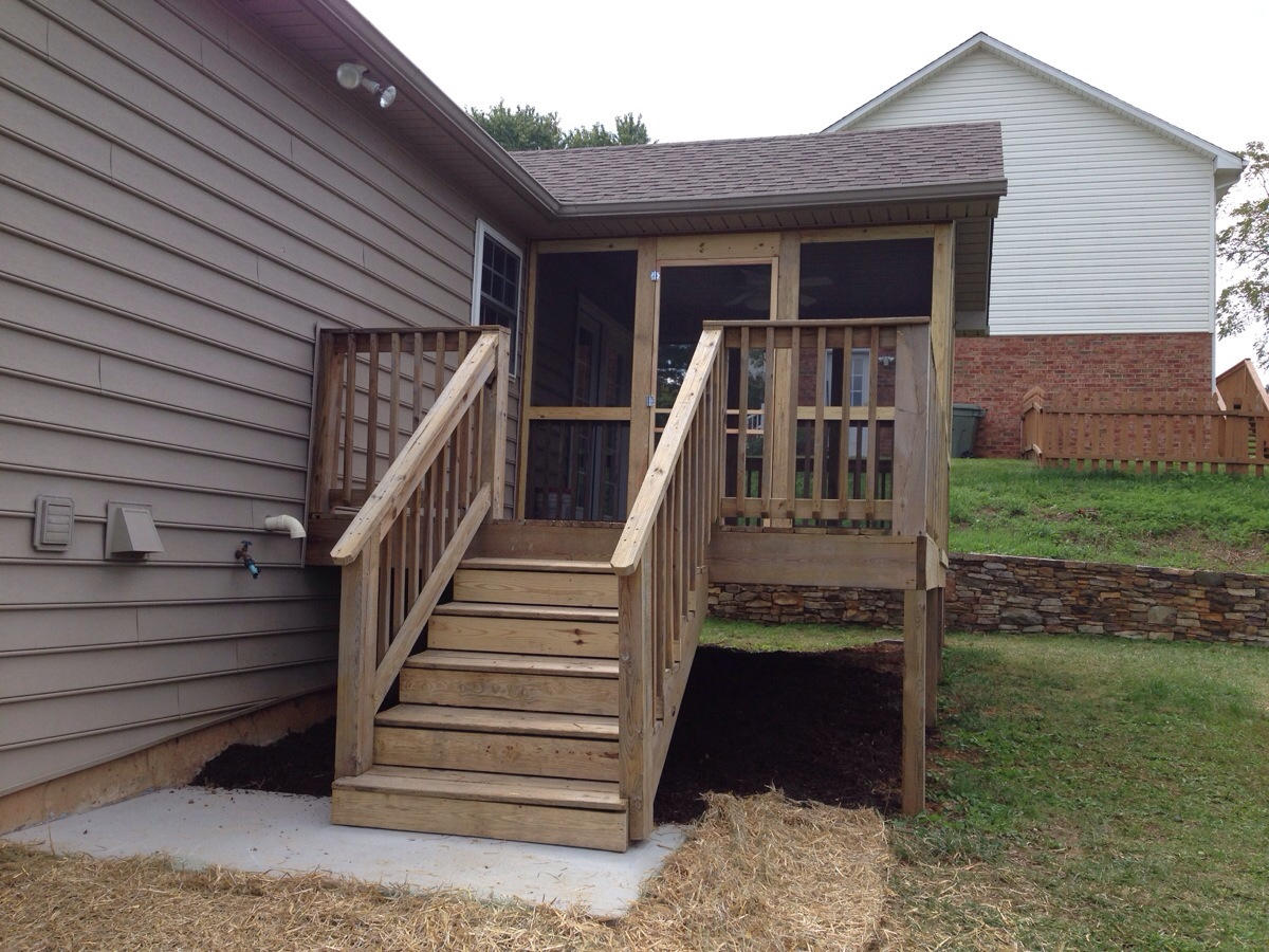 711 North Mill Road Salem, VA 24153 - Photo 17 of 36 Deck Stairs