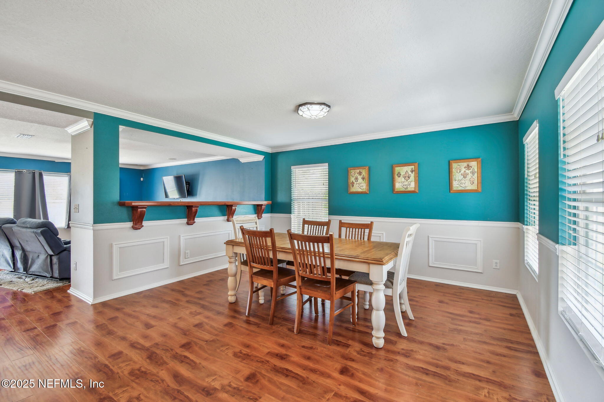 116 Nunna Rock Trail St. Augustine, FL 32092 - Photo 27 of 111 a view of a dining room with furniture window and wooden floor